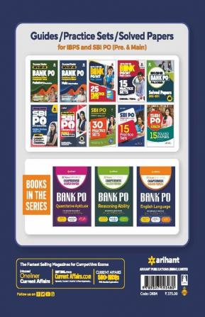 22 Years' Chapterwise Solved Papers Bank PO English Language 2021-2000