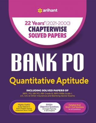 Bank PO Solved Papers Quantitave Aptitude 2022