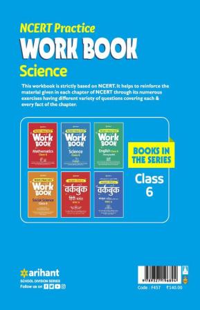 NCERT Practice WORKBOOK Science Class 6th