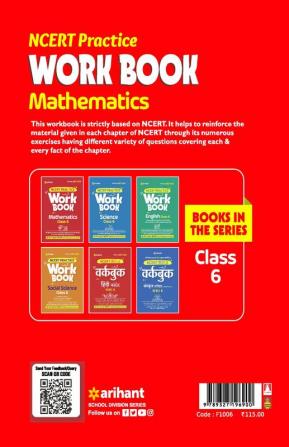 NCERT Practice Workbook Mathematics Class 6th