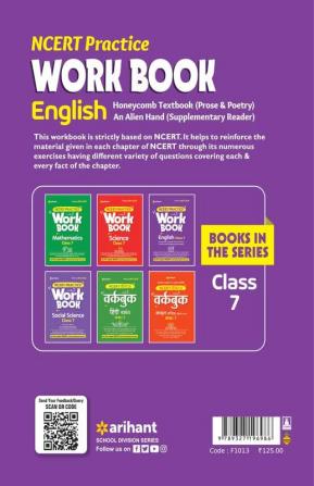 NCERT Practice Workbook English Class 7th