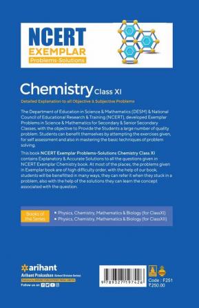 NCERT Exemplar Problems-Solutions Chemistry class 11th