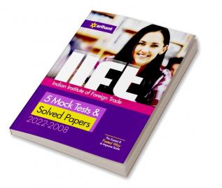 IIFT 5 Mock Tests & Solved Papers (2022-2008)