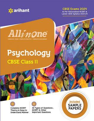 All In One Class 11th Psychology for CBSE Exam 2024