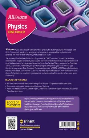 All In One Class 12th Physics for CBSE Exam 2024