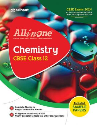 All In One Class 12th Chemistry for CBSE Exam 2024