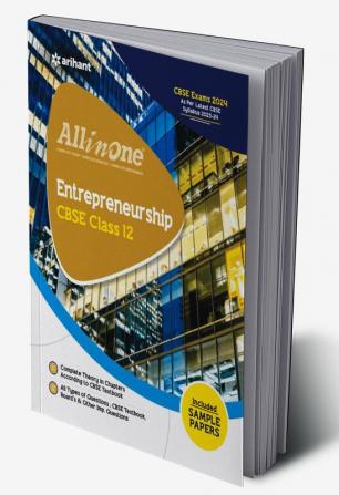 All In One Class 12th Entrepreneurship for CBSE Exam 2024