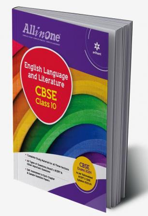 All In One Class 10th English Language and Literature for CBSE Exam 2024