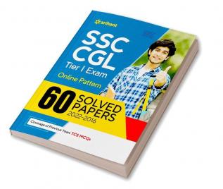 60 Solved Papers SSC CGL Tier 1 Exam (2022-2016)