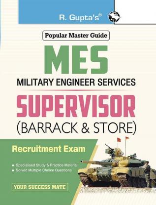 Military Engineering Services (MES): Supervisor (Barrack & Store) Recruitment Exam Guide