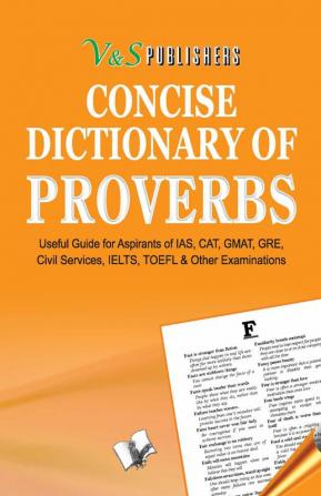 Concise Dictionary of Proverbs