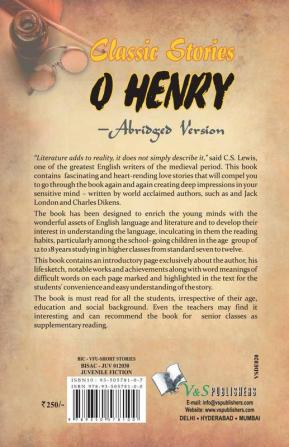 CLASSIC STORIES OF O. HENRY