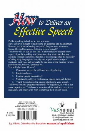 How to Deliver an Effective Speech