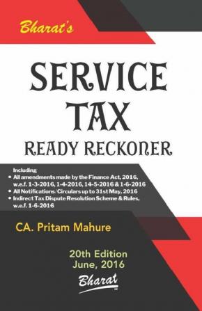 Service Tax Ready Reckoner