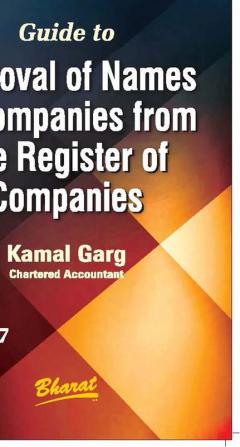 Removal of Names of Companies from the Register of Cos.