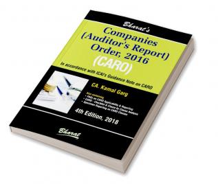 Companies (Auditor's Report) Order 2016 (CARO)