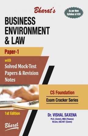 Business Environment and Laws (Paper 1)