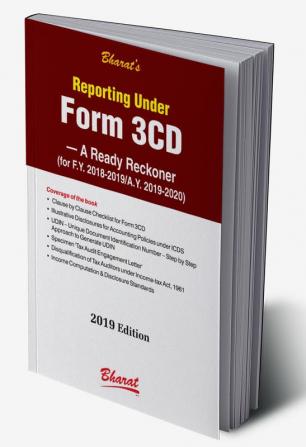 Reporting under Form 3CD – A Ready Reckoner