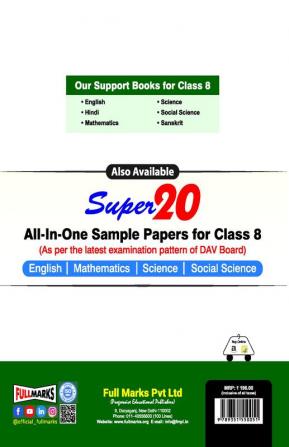 Sanskrit (Based on the Latest Textbook of DAV Board) Class 8 (2022-23)