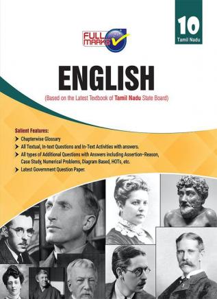 English (Based on The Latest Textbook of Tamil Nadu State Board Syllabus) Class 10