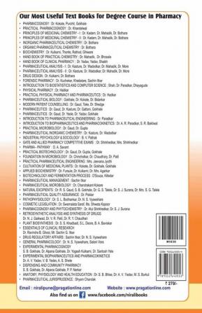 Pharmacognosy Of Traditional Drugs I