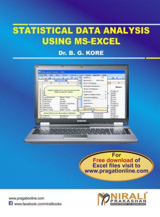 STATISTICAL DATA ANALYSIS USING MS-EXCEL