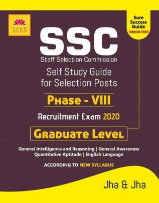 SSC GRADUATE LEVEL PHASE VIII