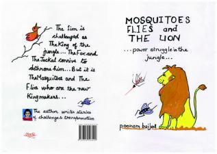 Mosquitoes Flies and The Lion power struggle in the jungle