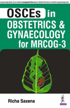 OSCES IN OBSTETRICS & GYNAECOLOGY FOR MRCOG-3