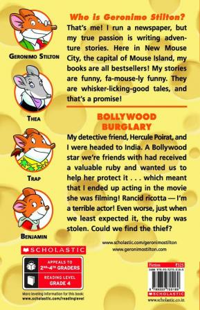 Geronimo Stilton #65: Bollywood Burglary (PB)