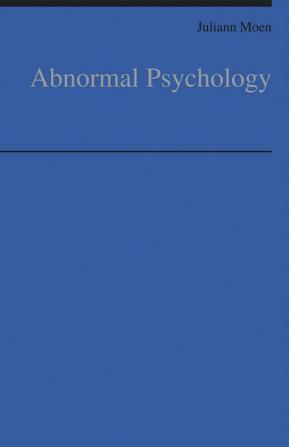 Abnormal Psychology