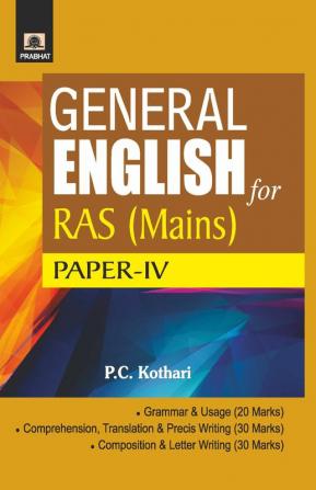 General English For RAS Mains