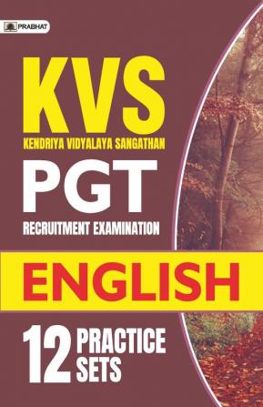 KVS PGT Recruitment Examination English 12 Practice Sets