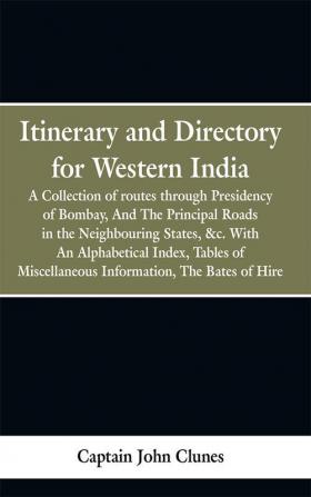 Itinerary and Directory for Western India