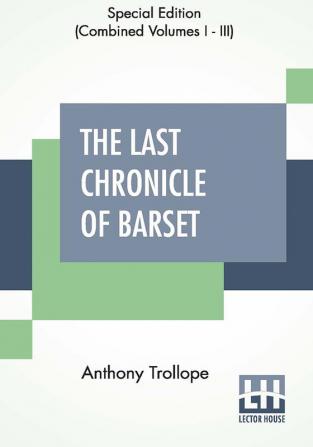 The Last Chronicle Of Barset (Complete)