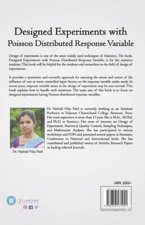 Designed Experiments with Poisson Distributed Response Variable