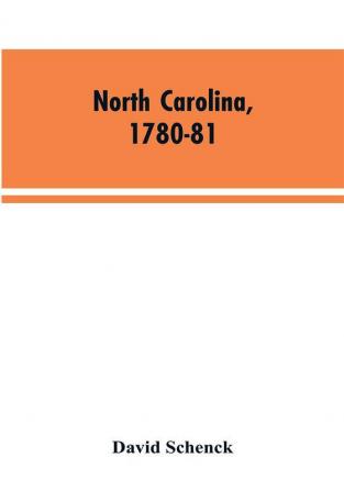 North Carolina 1780-81