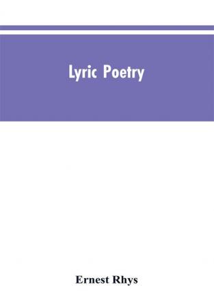 Lyric poetry