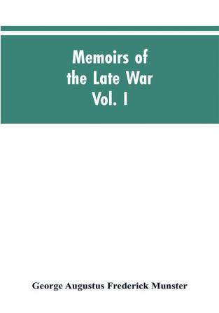 Memoirs of the Late War