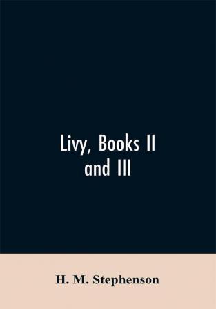 Livy books II and III