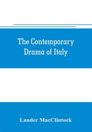 The contemporary drama of Italy