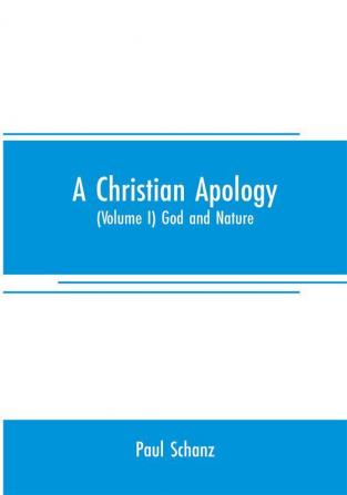 A Christian apology