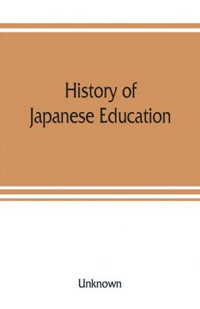 History of Japanese education