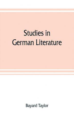 Studies in German literature