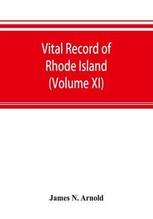 Vital record of Rhode Island