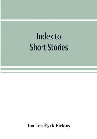 Index to short stories