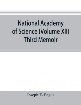 National academy of Science (Volume XII) Third Memoir ;The turquoise