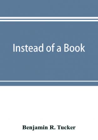 Instead of a book