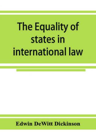 The equality of states in international law