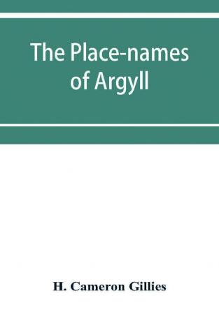 The place-names of Argyll